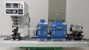 Dual tube CVD furnace
